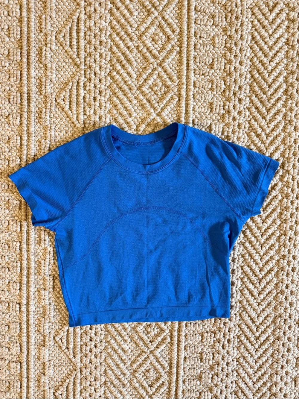 lululemon athletica Swiftly Cropped Crew Tee
